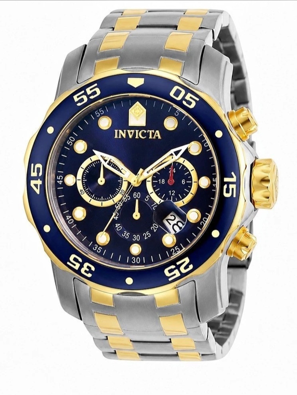 Invicta Pro Diver
SCUBA Men's Watch - 48mm,
Steel, Gold (0077)